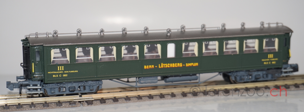 BLS voiture RIC lourde type 1913 C4ü